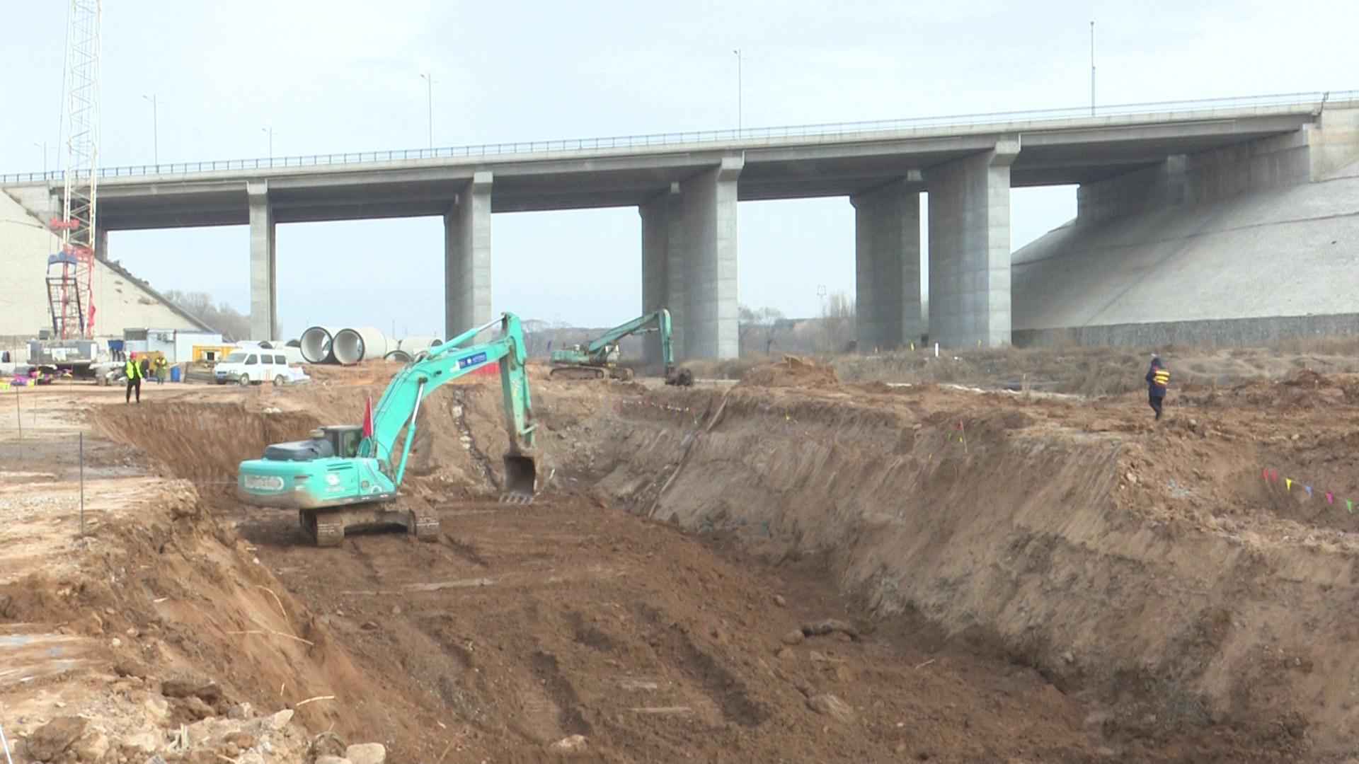 太原热浸涂塑钢管 阳曲县中社河河道综合治理工程：全力以赴保工期 为太忻一体化经济区建设作贡献