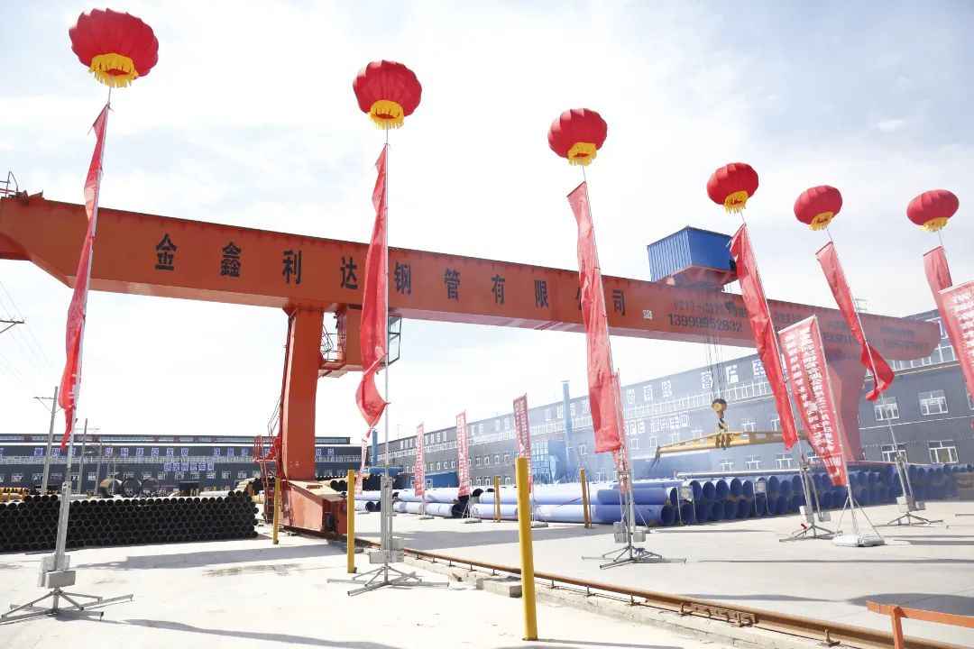 新疆热浸涂塑钢管厂家 十二师首家钢管基地正式投产