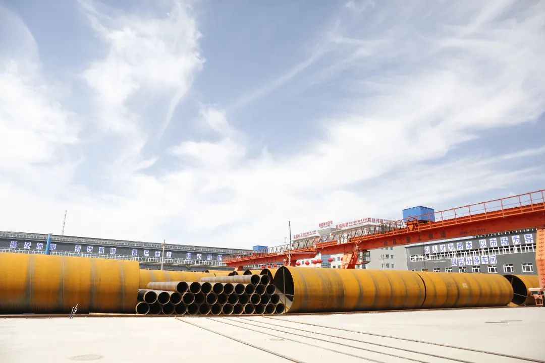奥仁格管道推荐：新疆十二师首家钢管基地正式投产