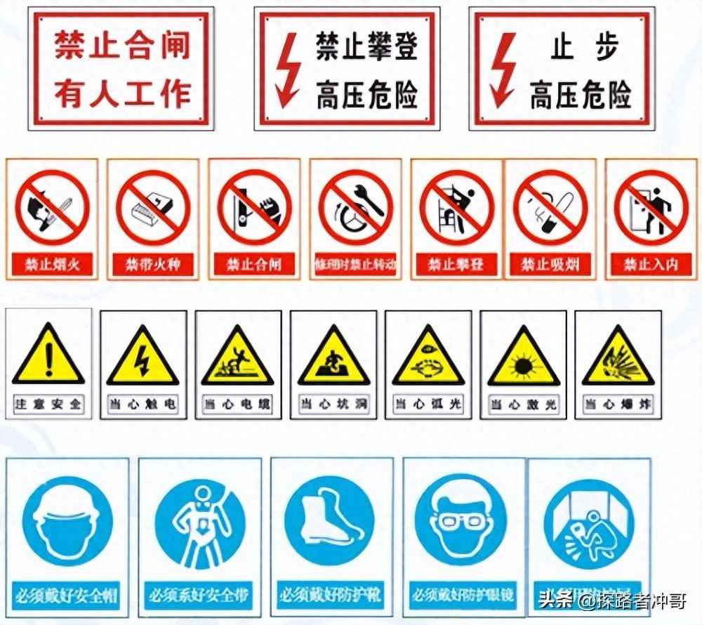 电力管颜色 电力标牌的颜色要求