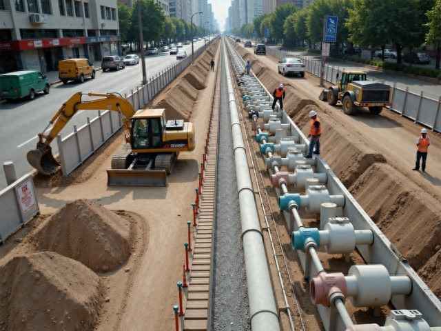 电力埋管施工方案：某某市政管网改造施工方案模板—拿走不谢！