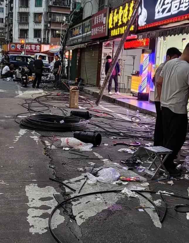 广州业主投诉“乱拉电线”无果，花2000块剪断整片小区电缆线