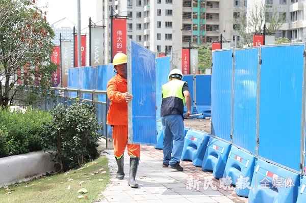 奥仁格管道：铜川电力排管施工护栏优化案例